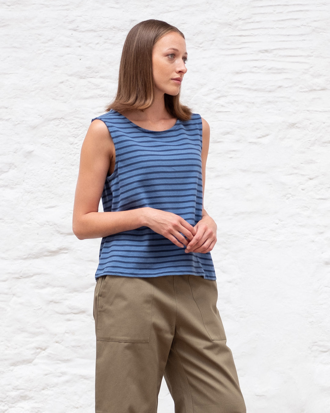 Alma Striped Top