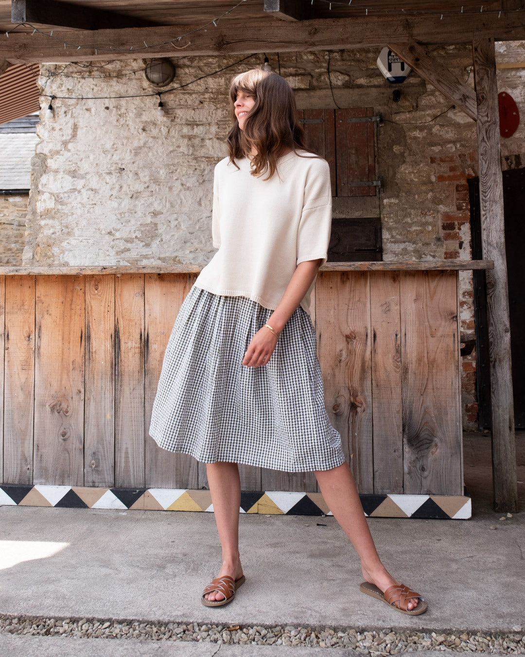 Lisa Boxy Knitted Top