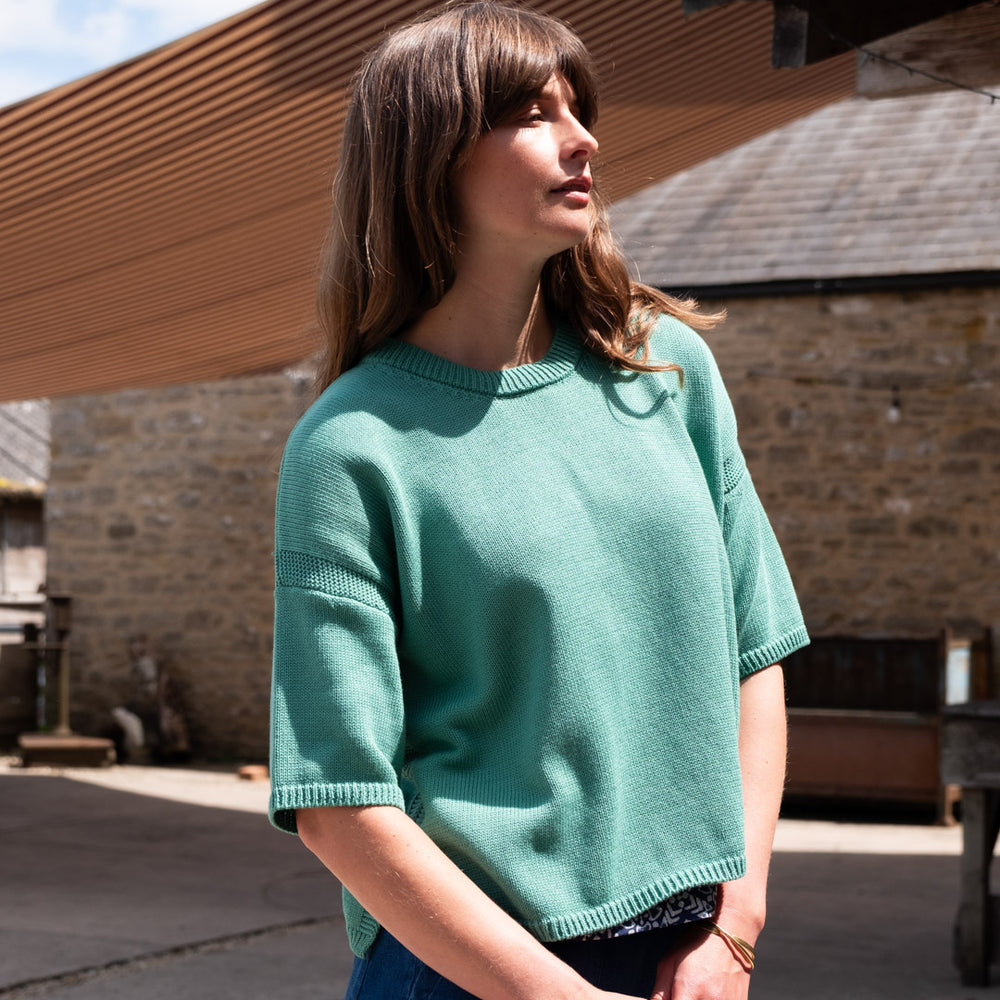 Lisa Boxy Knitted Top