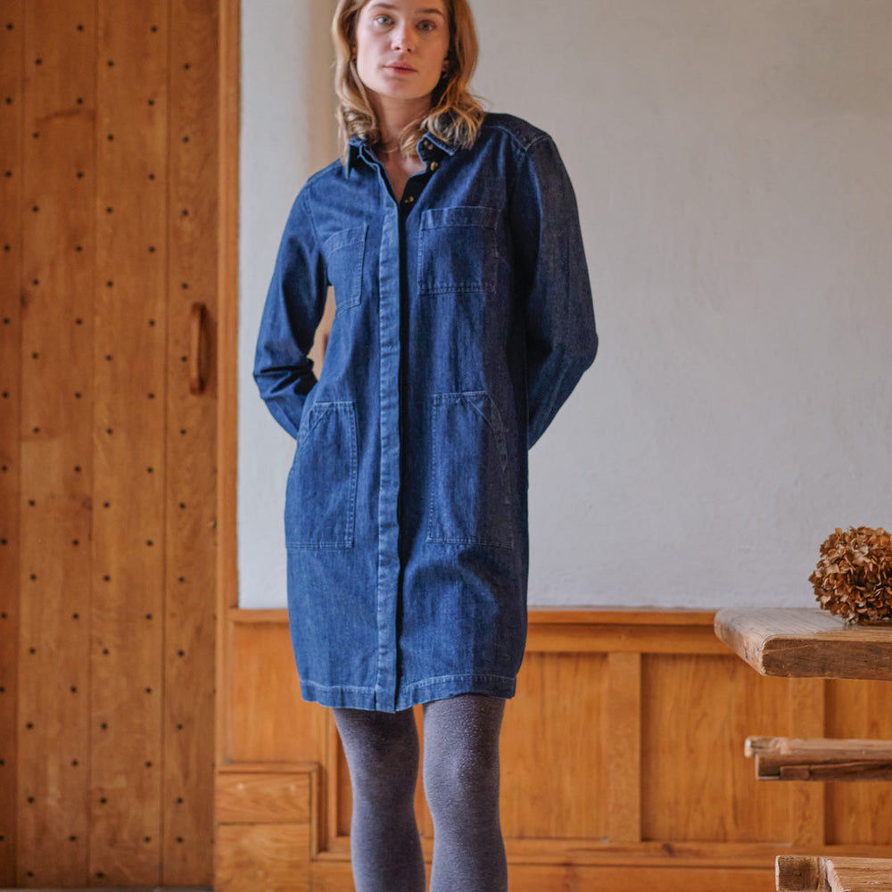 Ocean Shirt Dress